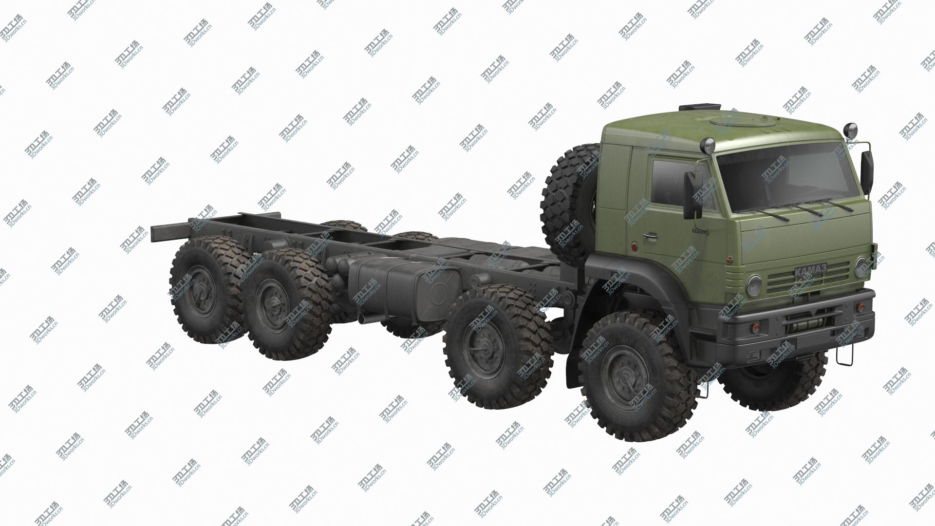 images/goods_img/202104021/3D Kamaz 6350 8x8 Military Truck Chassis/2.jpg
